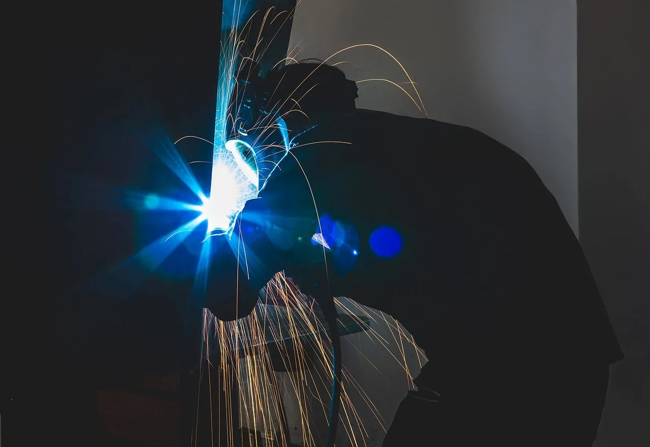 welding, sparks, engineering, working, welder, industry, worker, metal, factory, production, work, man, mask, steel, industrial, employee, workshop, equipment. Workshop ventilation learning plan: two days