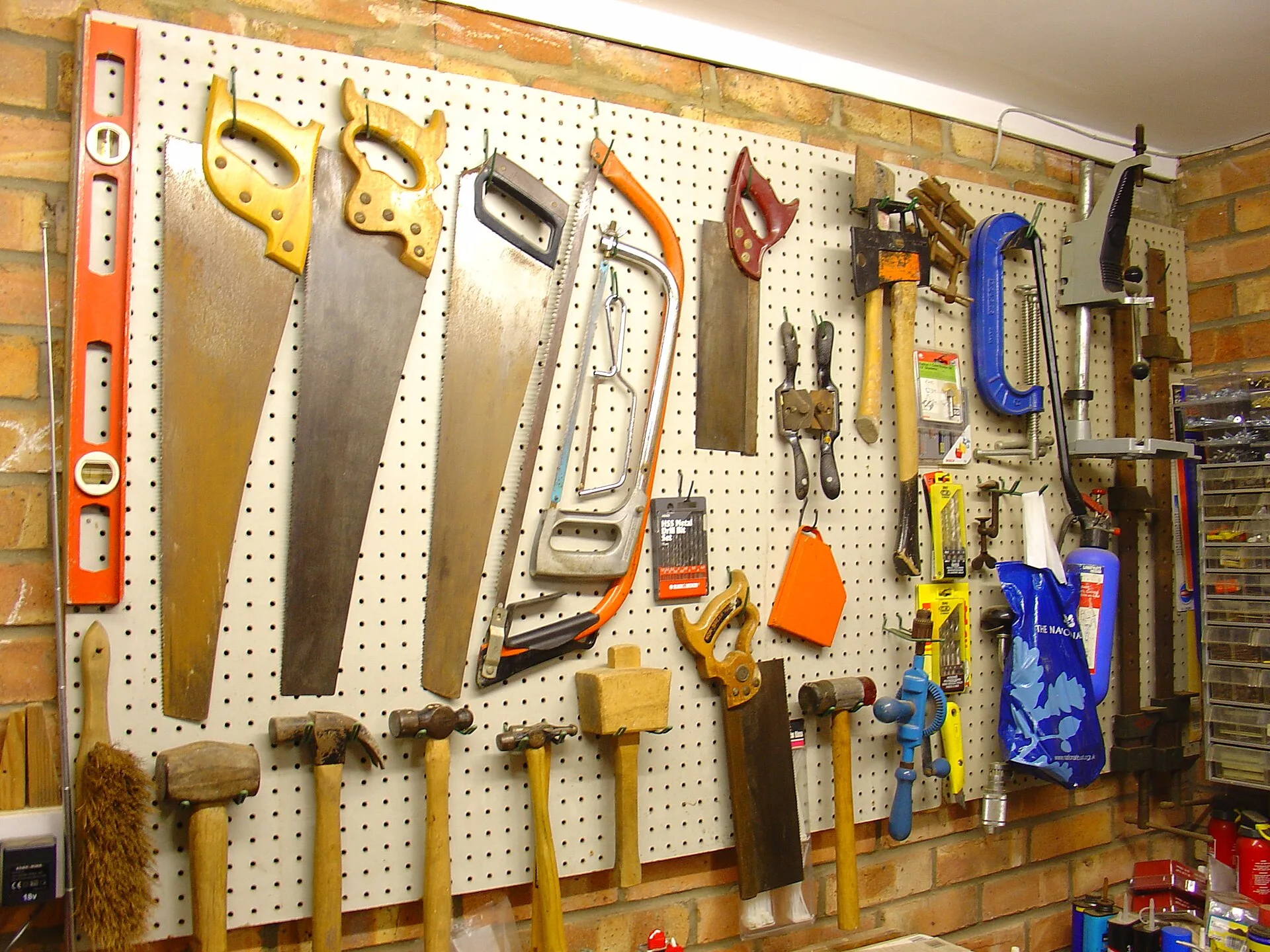 Finally had a major tidy-up in my workshop corner in the garage. How to photograph a garage workshop: fix the light, frame at working height, and say what the picture leaves out