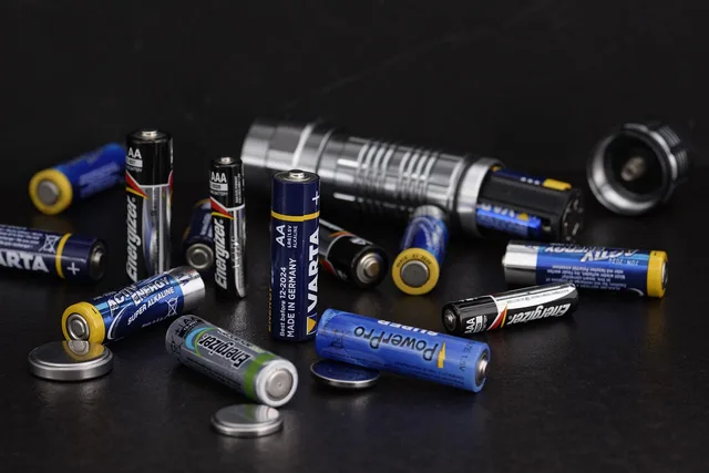 battery, energy, electricity, battery pack, flashlight, alkaline, lamp, technology, voltage, storage, battery, battery, battery, battery, battery, flashlight. Storing a maker tool system safely: batteries, blades, and gas